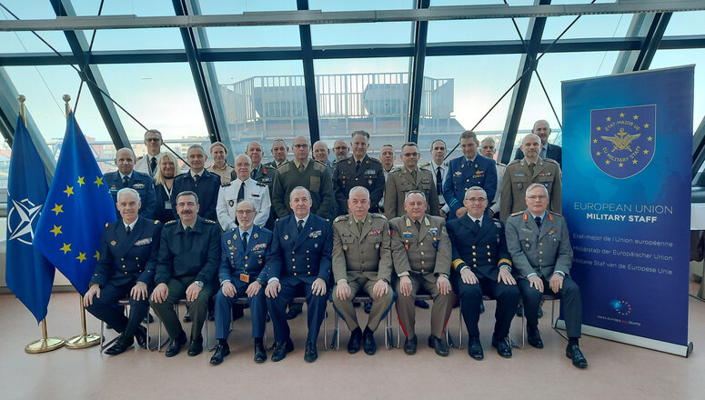 EU Military Staff hosts the NATO International Military Staff at the 18TH EUMS-IMS Director Generals' Conference