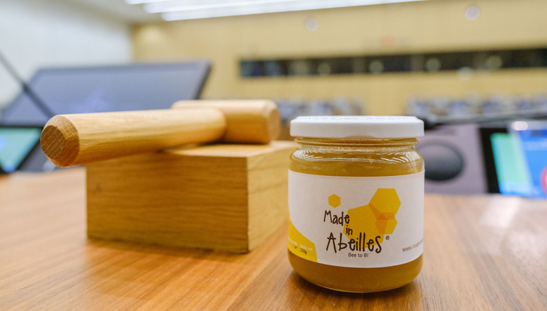 NATO honey gifted to the NATO Council