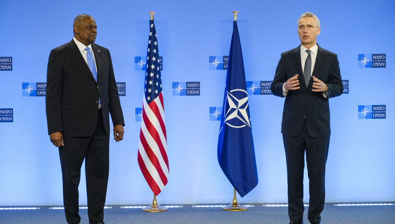 Statements by NATO Secretary General Jens Stoltenberg and US Secretary of Defense Lloyd J. Austin III at the start of the  Extraordinary meeting of NATO Ministers of Defence