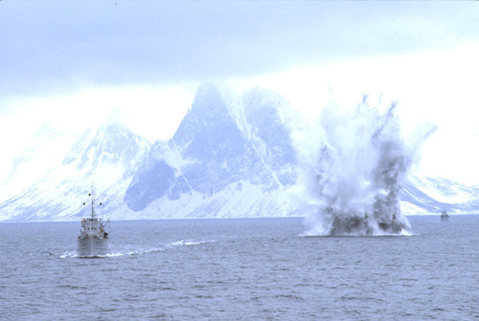 Maritime detonation during Anchor Express