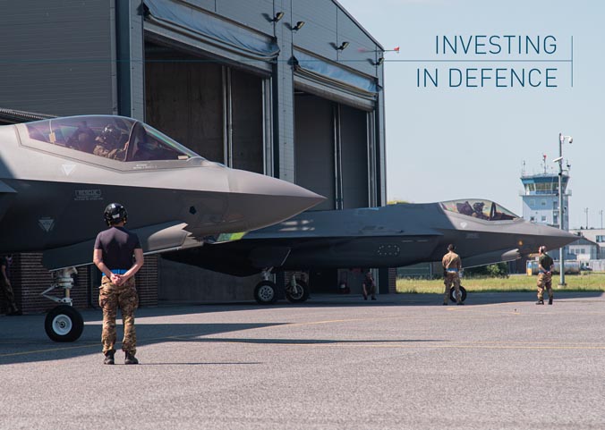 Investing defence