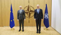 Secretary General of the European Union External Action Service visits NATO
