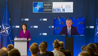 Joint Press Conference by the NATO Secretary General and the Minister of Foreign Affairs of Germany - Informal Meeting of NATO Ministers of Foreign Affairs 