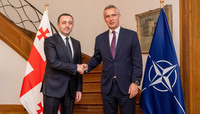 NATO Secretary General meets the Prime Minister of Georgia