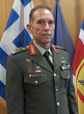 Petros Demestichas, Military Representative for Greece