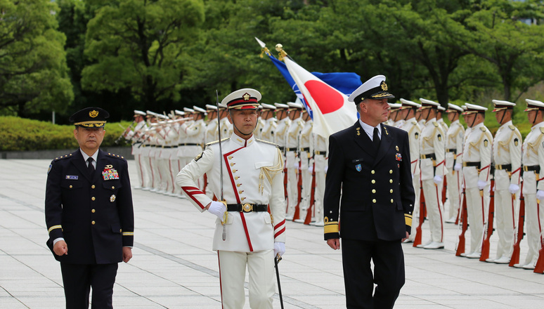 Admiral Rob Bauer, Chair of the NATO Military Committee visits Japan