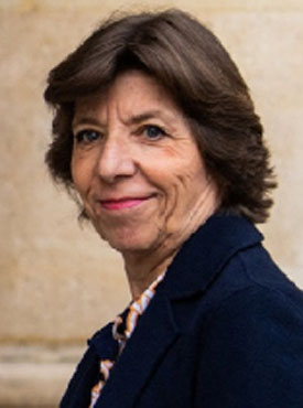 Catherine Colonna, Minister of Foreign Affairs of France