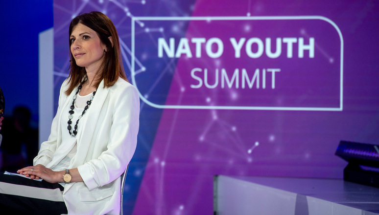 Irene Fellin, NATO Secretary General's Special Representative for Women, Peace and Security at NATO Youth Summit