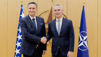 Member of the tripartite Presidency of Bosnia and Herzegovina visits NATO