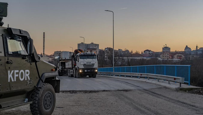 NATO-led KFOR mission dismantles last barricades in northern Kosovo