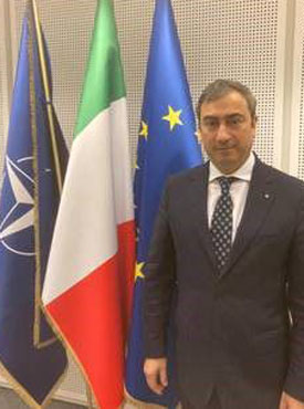 Marco Peronaci, Permanent Representative of Italy to NATO