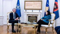 NATO Secretary General visits the Western Balkans - Kosovo 