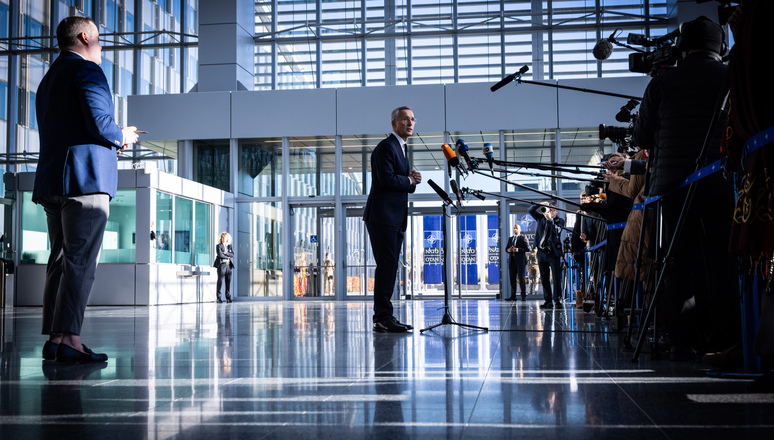 Doorstep statement by NATO Secretary General Jens Stoltenberg ahead of the meeting of NATO Ministers of Foreign Affairs