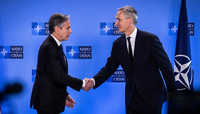 NATO Secretary General meets with the US Secretary of State - Meeting of NATO Ministers of Foreign Affairs in Brussels 