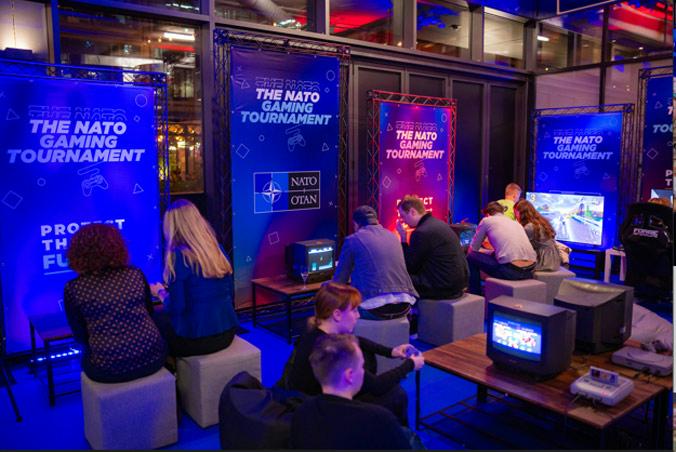 Information: Occasion Animals – avid gamers unite on the NATO Gaming Event in Warsaw, 09-Nov.-2023