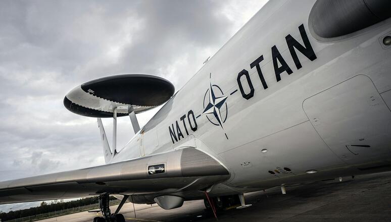 NATO operates a fleet of Boeing E-3A Airborne Warning & Control System (AWACS) aircraft.