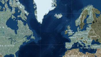 NATO on the map