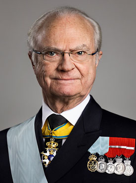 King Carl XVI Gustaf, King of Sweden