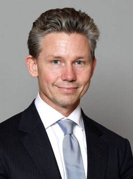 Pål Jonson, Minister of Defence of Sweden