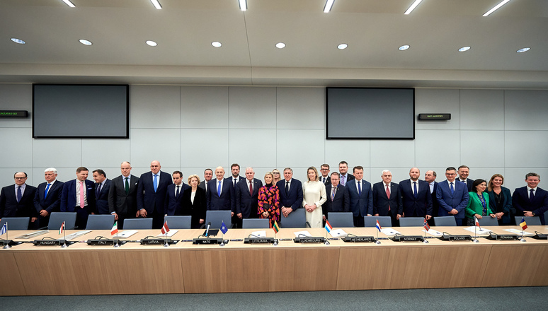 Ministers from 25 Allied nations, plus Finland and Sweden sign new major commitments to jointly develop and procure systems securing NATO's access to cutting edge technology.