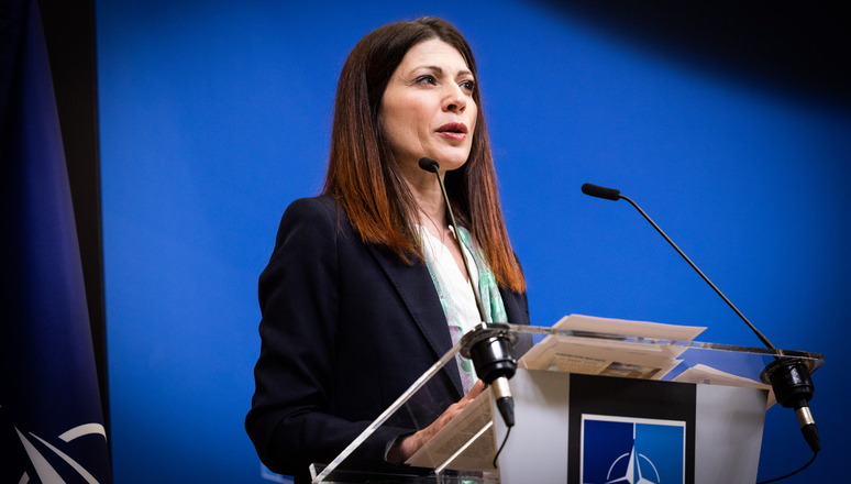 Secretary General's Special Representative for Women, Peace and Security (WPS) and Human Security, Irene Fellin, speaks at NATO conference on 'Cultural Property Protection and NATO: Experiences, Practices and Trends'