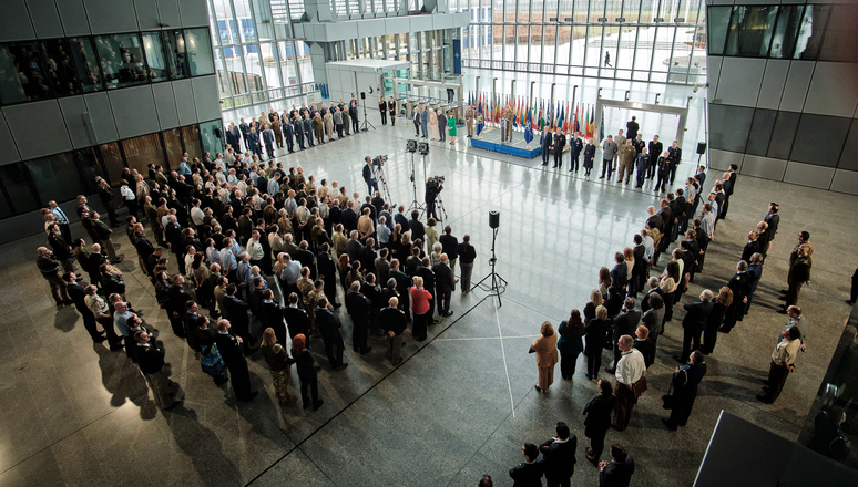 NATO International Military Staff marks 56th anniversary
 