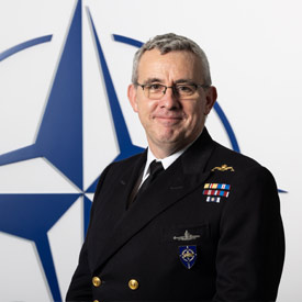 Rear Admiral Nick Wheeler, Director NATO Digital Staff,  NATO International Military Staff