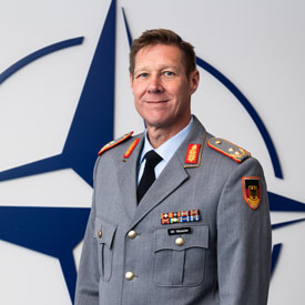 Major General Ulf Haeussler, Director Operations and Planning Division,  NATO International Military Staff