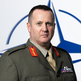 Major General Paul Lynch, Deputy Assistant Secretary General for Intelligence,  NATO International Military Staff