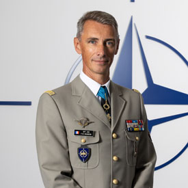 Major General François-Marie Gougeon, Director Policy and Capabilities Division