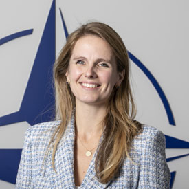 Eleonora Russell, Public Affairs and Strategic Communications Advisor,  NATO International Military Staff