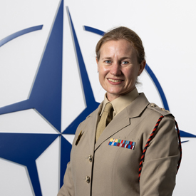 Lieutenant Colonel Katherine Prudhoe, Gender Advisor, NATO International Military Staff