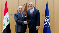 The Minister of Foreign Affairs of Iraq visits NATO