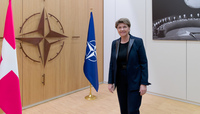 Visit to NATO by the Head of Federal Department for Defence, Civil Protection and Sports of Switzerland