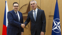 Minister of Foreign Affairs of the Czech Republic visits NATO 