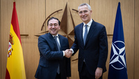Bilateral meeting with Spain - Meeting of NATO Ministers of Foreign Affairs - Brussels, 4-5 April 2023 