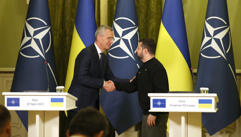 Joint press conference with NATO Secretary General Jens Stoltenberg and the President of Ukraine, Volodymyr Zelenskyy