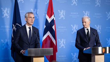 NATO Secretary General meets with Norwegian Prime Minister in Oslo