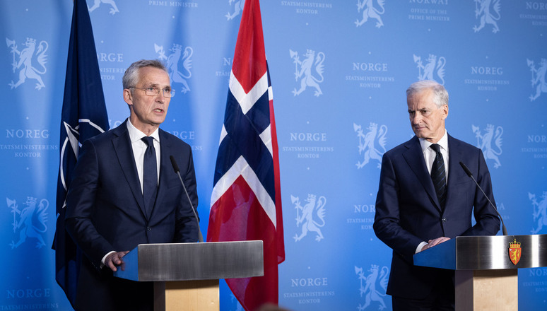 Joint press conference with the Secretary General and the Prime Minister of Norway