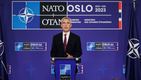 Press conference by the NATO Secretary General - Informal meeting of NATO Ministers of Foreign Affairs in Oslo, Norway 