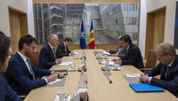 The Foreign Minister of Moldova visits NATO