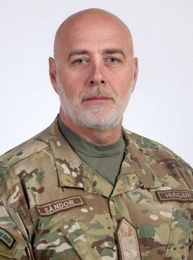 Tamás Sándor, Military Representative for Hungary