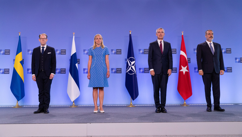 Information: NATO Secretary Common hosts assembly of senior officers from Finland, Türkiye and Sweden , 06-Jul.-2023