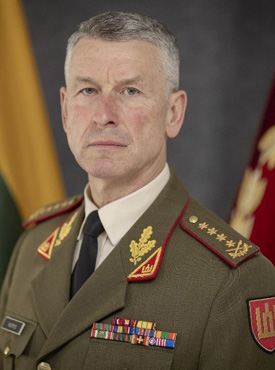 Valdemaras Rupšys, Chief of Defence of the Republic of Lithuania 