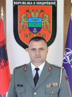 Arben Kingji, Chief of Defence of Albania