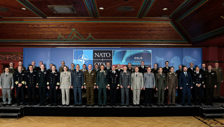 Group photo with NATO Chiefs of Defence