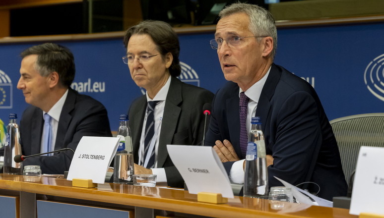 Information: NATO Secretary Common on the European Parliament: we should assist Ukraine for so long as it takes, 07-Sep.-2023
