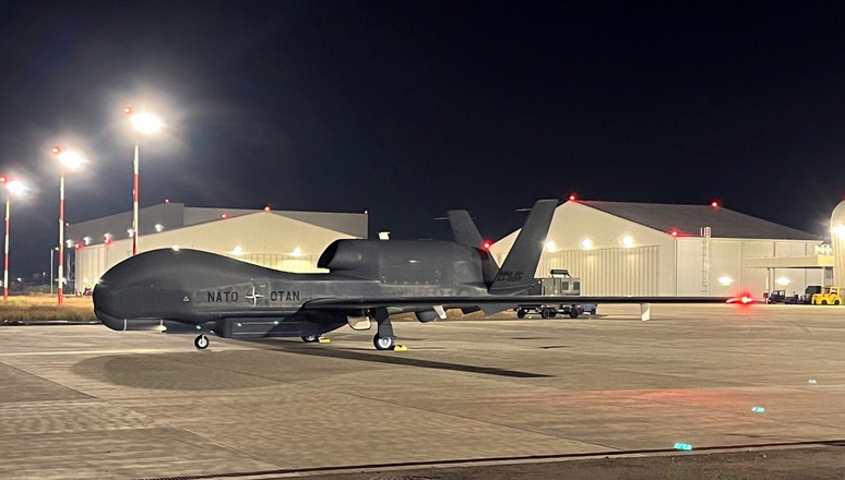 NATO Alliance Ground Surveillance Force (NAGSF) RQ-4D drone