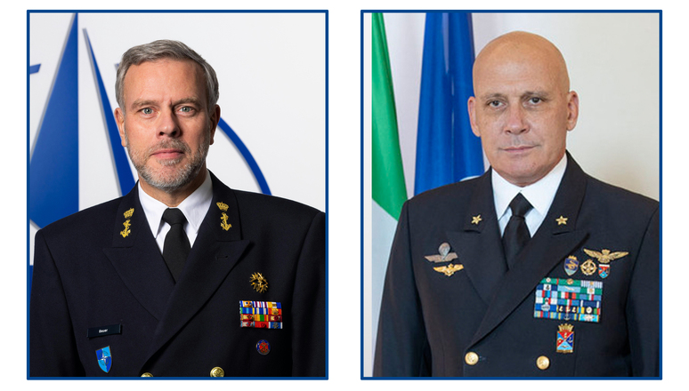 Information: Admiral Bauer prolonged and Admiral Dragone elected as Chair of the NATO Army Committee, 16-Sep.-2023