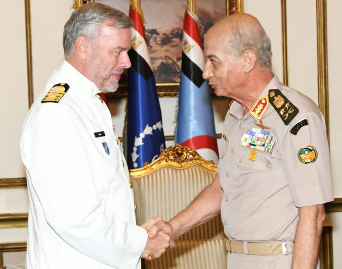 Chair of the NATO Military Committee visits Egypt